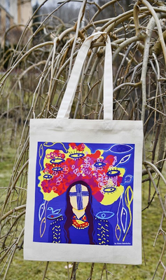 Eco bags with design print "Motanka"