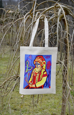 Eco bags with design print "Motanka"