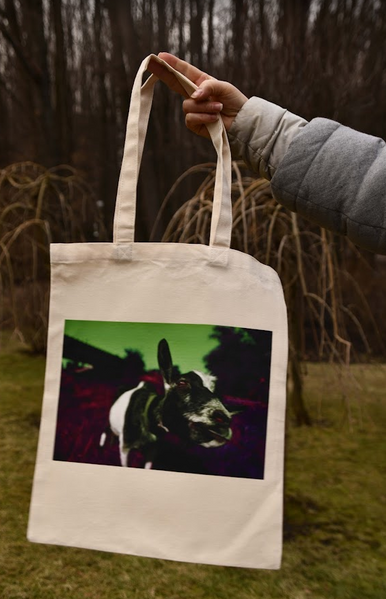 Eco bags with design print "Goats"