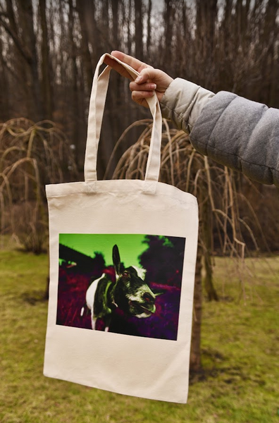 Eco bags with design print "Goats"