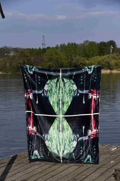 Lightweight Designer Velsoft Blanket with Original Artistic Print