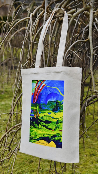 Eco bags with design print "Abstraction"